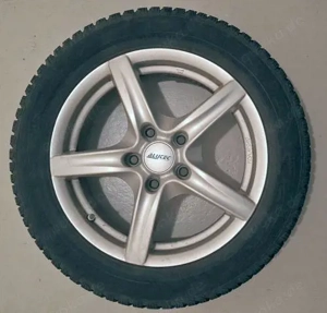 4 Alufelgen 16" ALUTEC Grip 6,5 x 16 ET39 polarsilber
