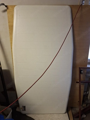 Garten Tischplatte weiß v. Werzalit 185x100 cm