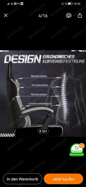 Gamingchair Spielstuhl