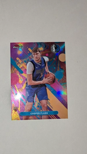 2025 Topps Finest Common Oil Spill Refractor RC Cooper Flagg 
