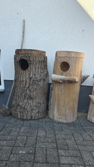 2 x Ara Niststämme 1m hoch 