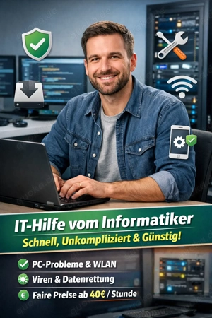  IT-Hilfe vom Informatiker   schnell, unkompliziert & fair 