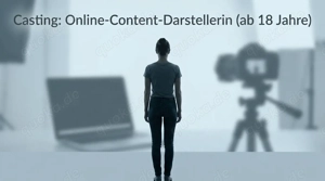 Casting-Aufruf   Darstellerin für Erwachsenen-Online-Unterhaltung (18 21 Jahre)