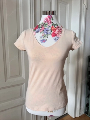 Basic Shirt rosé nude, M