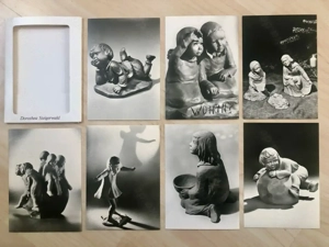 7 Ansichtskarten Dorothea Steigerwald um 1950 Bild 4