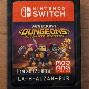 Minecraft Dungeons Ultimate Edition Nintendo Switch | wie neu | funktioniert