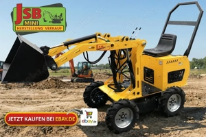 Lader Bagger Dumper - NEU 2026 - Direkt vom Hersteller JSB MINI