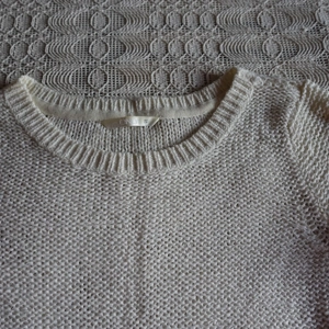 Damen - Pullover, Strickpullover, Grobstrick, Gr. S bzw. ca. Gr. 36, altweiß, Only