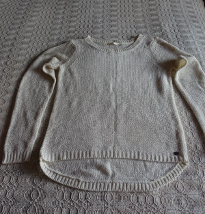 Damen - Pullover, Strickpullover, Grobstrick, Gr. S bzw. ca. Gr. 36, altweiß, Only