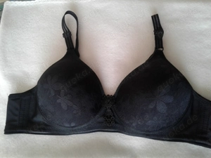 BH schwarz florales Muster 90 B 