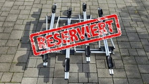 Alu Dach Radträger für Audi A4 Avant B8 8K, für 4 Fahrräder, guter gebrauchter Zustand