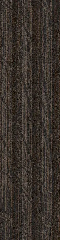 25 cm x 100 cm braune Teppichfliesen mit einem schönen Muster