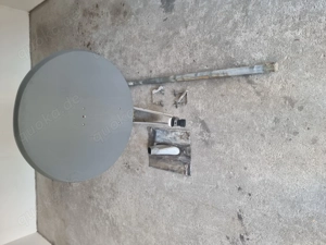 SAT-Schüssel 85 cm gebraucht  Komplettset zu verkaufen