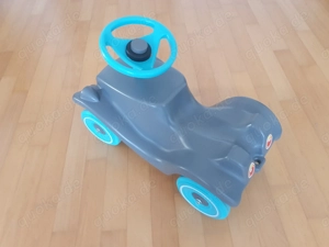 Top Zustand! Original Big Bobby Car, Limited Edition, grau mit türkisen Rädern