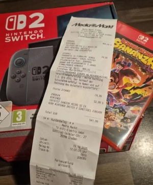 nintendo switch 2 plus Mario kart world spielkonsole mit rechnung + garantie 