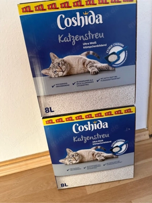 16L Katzenstreu klumpend + 3 L geschenkt