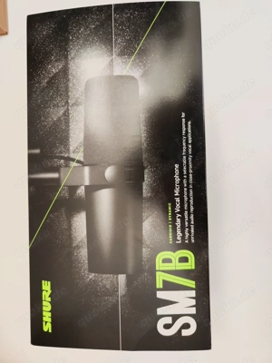 Shure SM7B professionelles Studio Mikrofon mit OVP