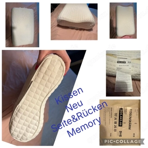 neues kissen für seite u rücken 