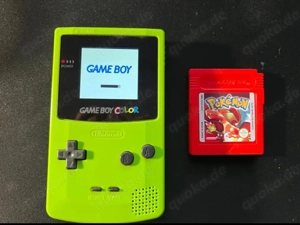 Gameboy color inkl Pokémon rot 