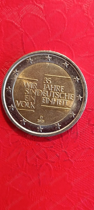 2 Euro 2025 35 Jahre deutsch Einheit 