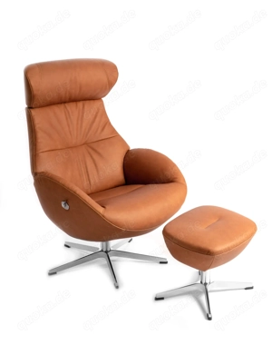 Gelegenheit! Designer-Relaxsessel mit Hocker - fast wie neu