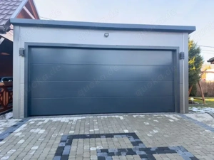 Isolierte Fertiggaragen aus Sandwichplatten Fertiggarage nach Maß MARSGARAGE 5x6 