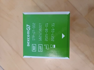 Dexcom  G7 Sensoren Neu MHD 31.03.27 Bild 2