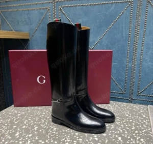 Damenstiefel mitschmalem Horsebit