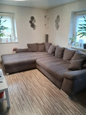 Sofa L - Form Mikrofaser