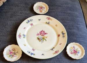 Speiseteller Priscilla Creme Floral