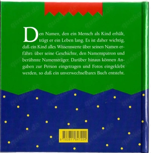 HW-  Kleines, kostengünstiges Geschenk ! versch. " Mein kleines Namensbuch "von David bis+Tobias Bild 5