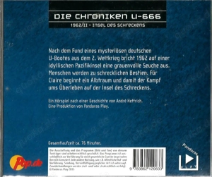 Fürs Osternest ! Hörspiel Hörbuch-CD: "Die Chroniken U-666"-Mystik-Thriller-Horror-Science Fiction.. Bild 2