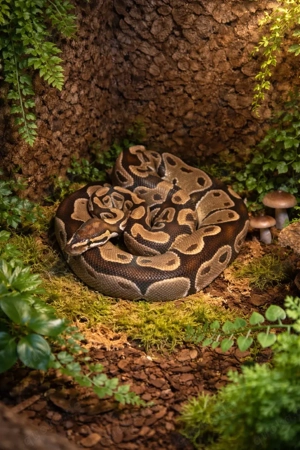 Königspython Classic Albino Hetero 