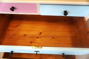 Küchenkommode, pastelfarben, 1920er Jahre, neu aufgearbeitet Bild 10