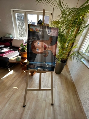 Vermiete bis zu 10 Staffeleien (175x 52cm) ab 5 