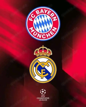 4x Karten Bayern München vs Real Madrid 