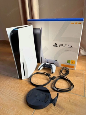 Sony Playstation 5 wie neue sony PS5 spielkonsole mit 5 sammlung videospiel