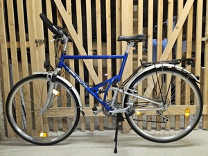 Neuwertig! 28 er Herren Alu Fahrrad Fully MTB Mountain Trekking 21 Gang Shimano TOP!