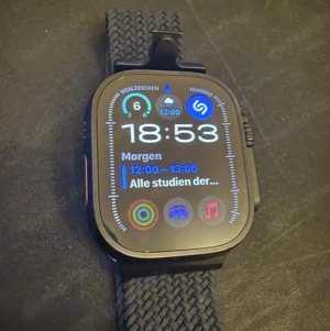 neue Apple SmartWatch 2 Schwarz GPS uhr 49mm mit Armbände und Zubehör set + Akku : 100% 