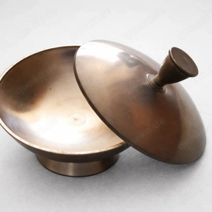 Zuckerschale Schmuckschale Metall 