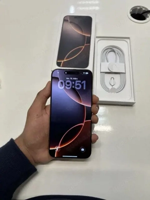 iphone 16 pro max 256 gb wüstensand Wie NEU!