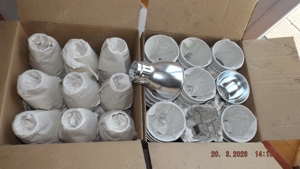 Reflektoren aus Reinstaluminium plattiert