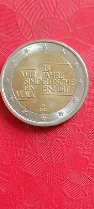 2 Euro 2025 35 Jahre wir sinddeutsch Einheit 