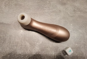 Gebrauchtes Sexspielzeug - Satisfyer "Pro 2" + Überraschung 