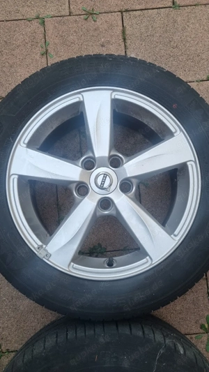 4 gebrauchte Alufelgen original Volvo  7J x 16 x 50 Bild 3
