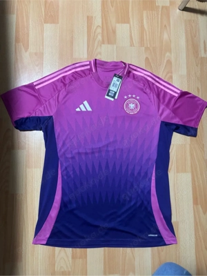 DFB Deutschland Trikot Adidas XL lila-blau Farbverlauf Bild 2