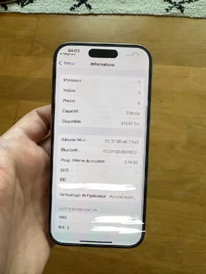iPhone 15 Pro 256 GB