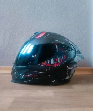 Nexx SX.100R Abisal Schwarz Rot Matt Größe XL-62