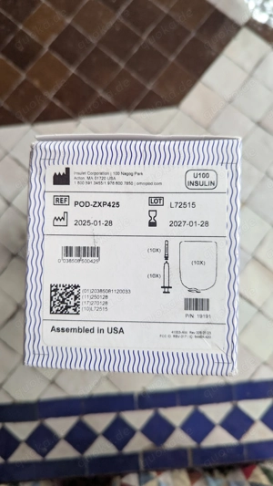 Top: 10er Packung Omnipods neu und OVP, MHD 01.27