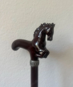 Gehstock Pferde Kopf Desgin Handgemacht 